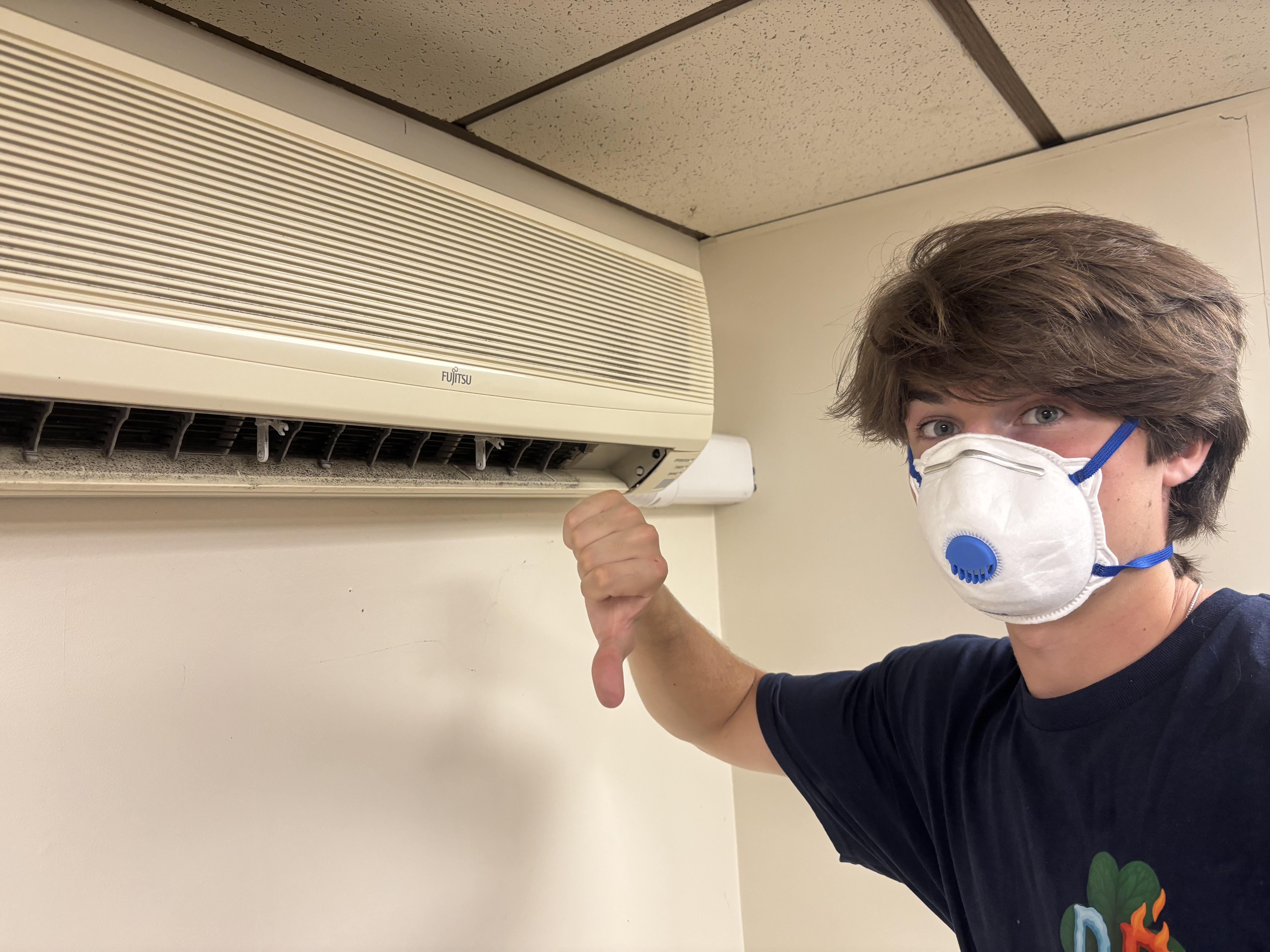 Health and system effects associated with a dirty HVAC unit